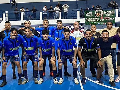 Barigui é campeão invicto da Copa Arena Futsal Sub-20 em Mongaguá