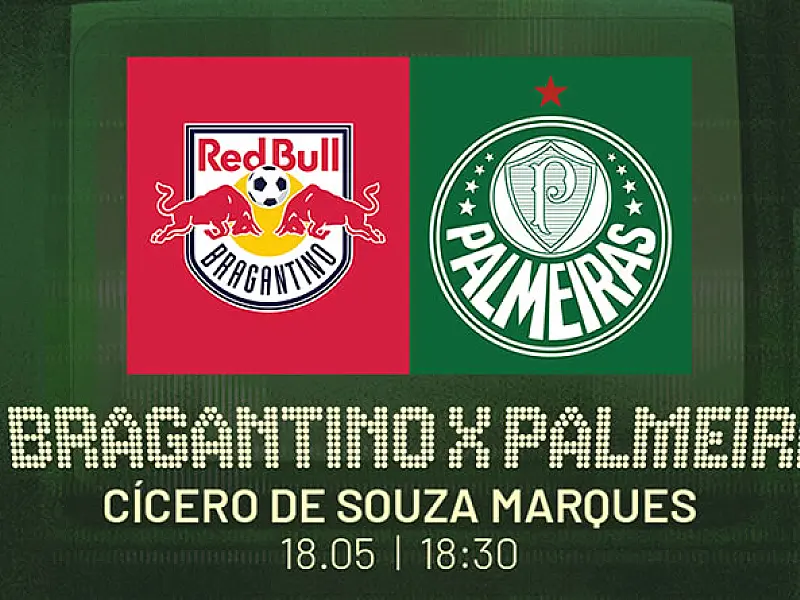 Bragantino e Palmeiras duelam hoje em Bragança Paulista pelo Brasileirão