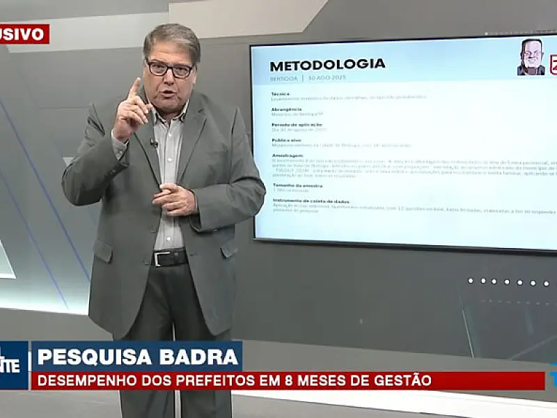 TH+ BAND LITORAL divulga resultados da pesquisa Badra sobre cidades de Bertioga, Cubatão e Guarujá