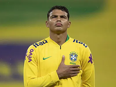 Capitão, Thiago Silva cita confiança e nervosismo na véspera da estreia na Copa