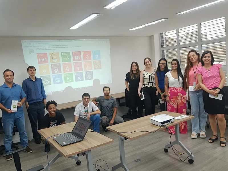 Servidores do Iprev-Santos participam de sensibilização sobre a Agenda 2030