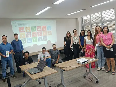 Servidores do Iprev-Santos participam de sensibilização sobre a Agenda 2030