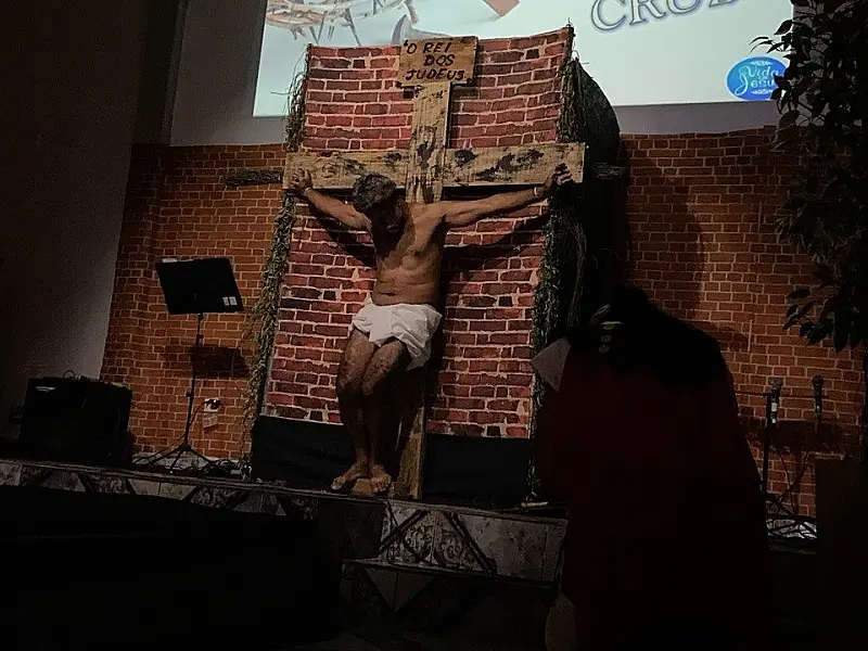 Guarujá recebe encenação da Paixão de Cristo na Praça Mário Covas neste final de semana