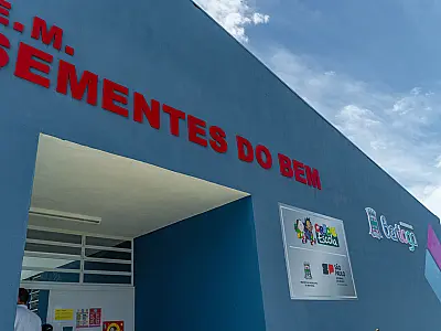 Prefeitura de Bertioga inaugura nova escola municipal no bairro do Indaiá