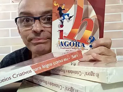 Seri lança crowdfunding para 'Ih, Agora?', o livro que transforma bloqueio criativo em inspiração