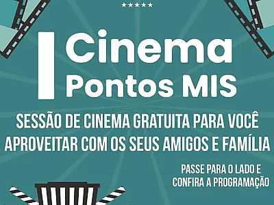 Ponto MIS disponibiliza filmes gratuitos neste domingo no Espaço Multicultural