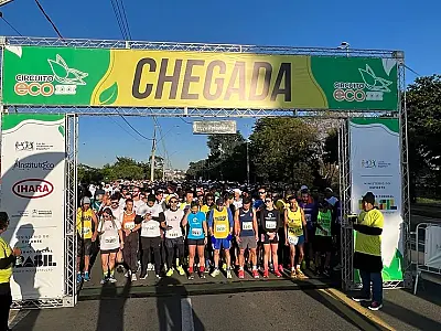 São Vicente terá Corrida de 5k e 10k neste domingo (16) com saída da Praça Tom Jobim