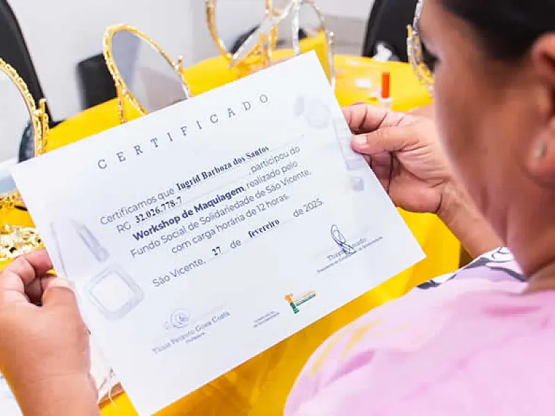 Cursos de São Vicente capacitam milhares para futuro próspero e realização de sonhos