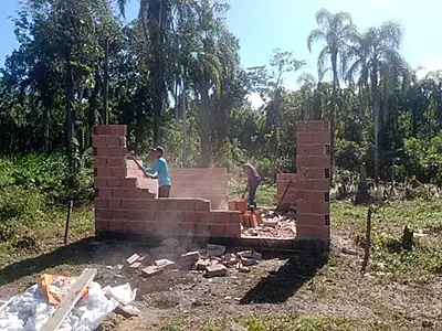 Guarda Ambiental identifica e remove construção irregular em patrulhamento