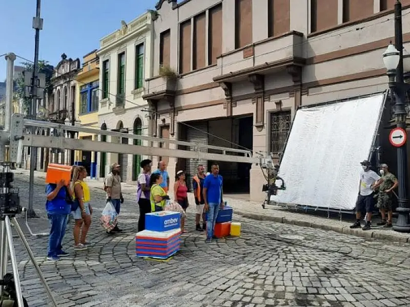 Centro Histórico é cenário de campanha publicitária da maior fabricante de bebidas do Brasil