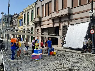 Centro Histórico é cenário de campanha publicitária da maior fabricante de bebidas do Brasil