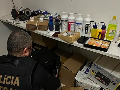 PF faz operação contra falsificação de dinheiro no Rio de Janeiro