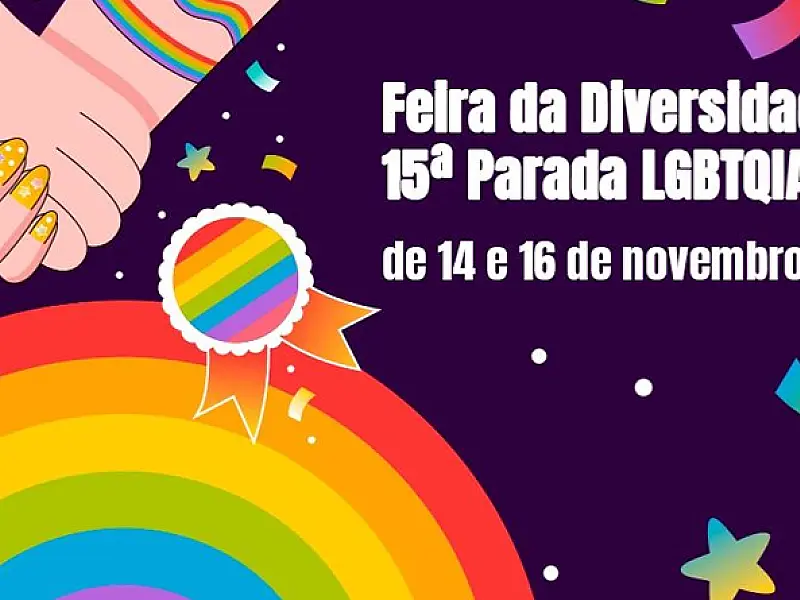 São Vicente tem Feira da Diversidade e 15ª Parada LGBTQIAPN