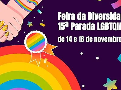 São Vicente tem Feira da Diversidade e 15ª Parada LGBTQIAPN