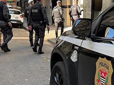 Megaoperação mira organização criminosa responsável por chefiar o tráfico no centro de SP