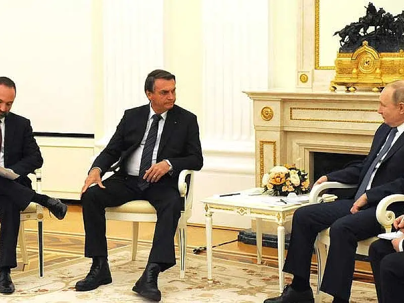 Presidente agradece a Putin apoio à soberania brasileira na Amazônia