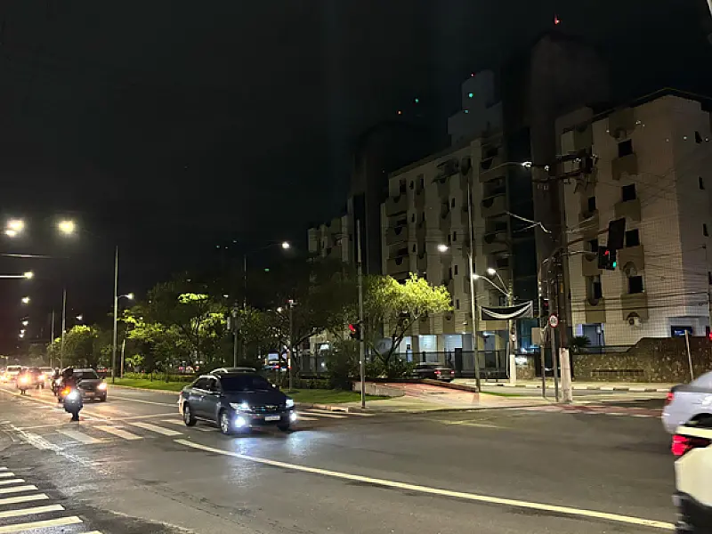 Prefeitura do Guarujá entrega nova iluminação pública da Avenida Dom Pedro 100% em LED