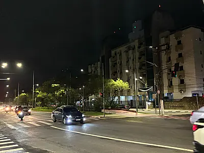 Prefeitura do Guarujá entrega nova iluminação pública da Avenida Dom Pedro 100% em LED