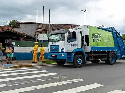 Bertioga inicia coleta seletiva de orgânicos para produção de energia
