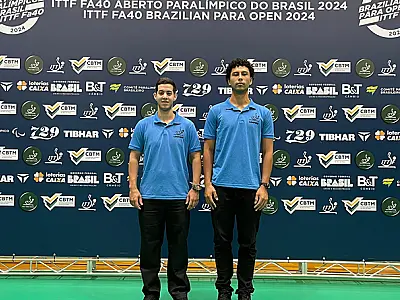 Árbitros de Bertioga conquistam certificação internacional em tênis de mesa