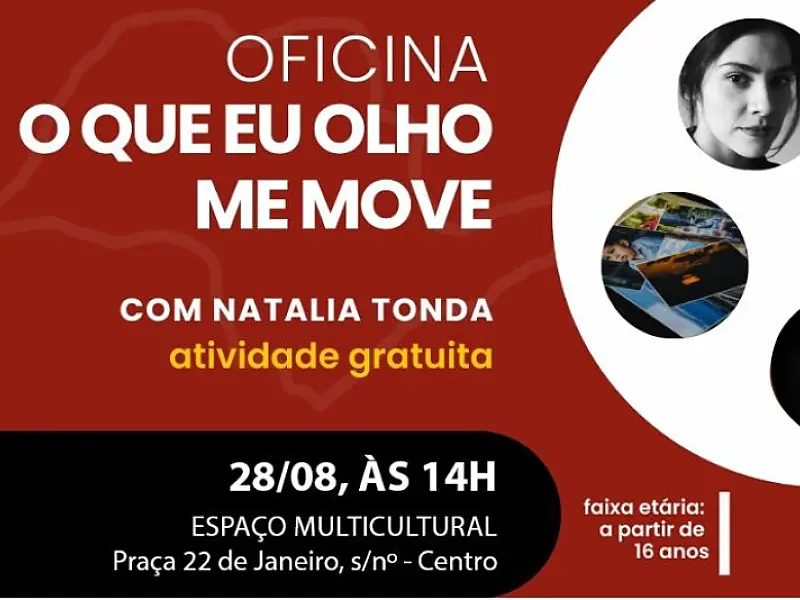 Oficina aborda formas de narrar histórias pela fotografia em São Vicente