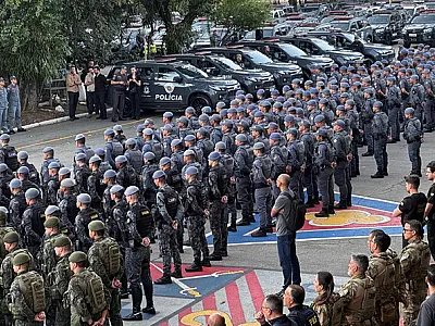 Forças de segurança do Estado de SP deflagram operação integrada de combate ao tráfico