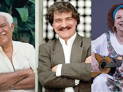 Três grandes nomes da música brasileira se despediram em 30 de abril
