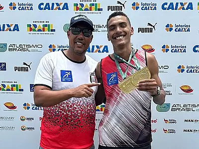 Giancarlo da Conceição: é de Praia Grande o corredor mais veloz do Brasil