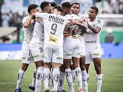 Santos vira sobre o Palmeiras, respira na tabela e pressiona o rival