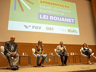 Lei Rouanet movimentou R$ 25,7 bilhões e gerou 228 mil empregos em 2024, aponta estudo