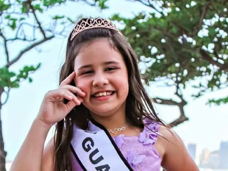 Miss Guarujá mirim participa de mais dois concursos de beleza