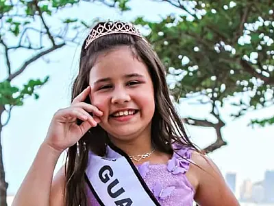 Miss Guarujá mirim participa de mais dois concursos de beleza