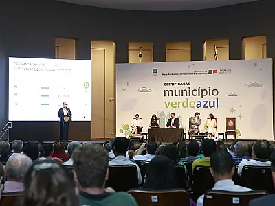 Guarujá é certificada pelo terceiro ano consecutivo com o selo Município Verde/Azul