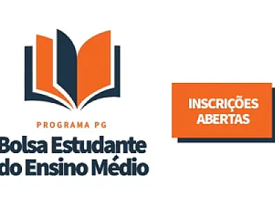 Estudantes já podem se inscrever no Programa PG Bolsa Estudante do  Ensino Médio