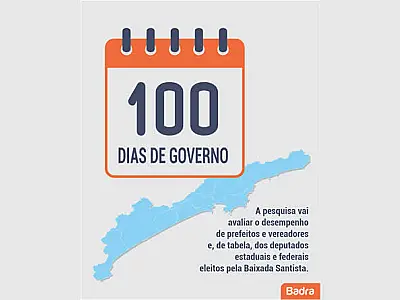 Badra faz pesquisa de avaliação dos 100 primeiros dias das prefeituras do litoral