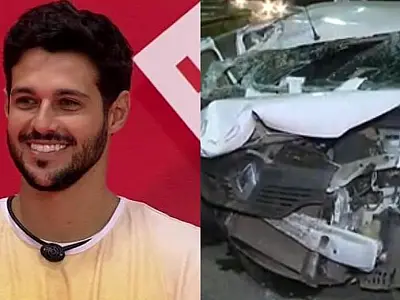Rodrigo, do 'BBB 22', sofre acidente de carro e está internado em estado grave