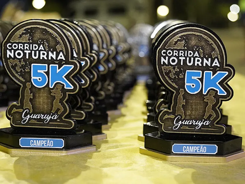 2ª Corrida Noturna 5 Km terá participação de 1.800 atletas neste sábado (22)