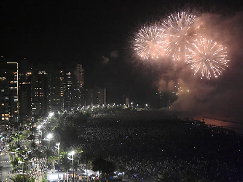 Cidade de Praia Grande terá queima de fogos de 15 minutos de duração