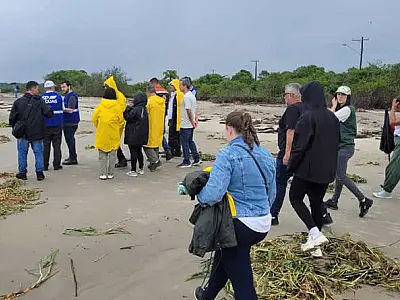 Governo de São Paulo irá construir proteção para conter avanço do mar em Barra do Una, em Peruíbe
