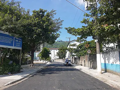 Bairro Saboó, em Santos, tem nona rua com serviços de revitalização finalizados