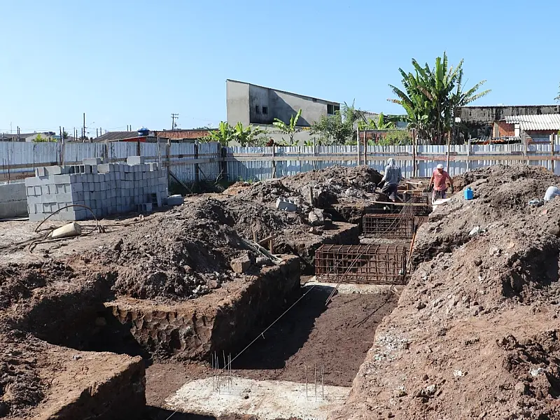Nova creche em Mongaguá, na Vila Atlântica, tem obras iniciadas