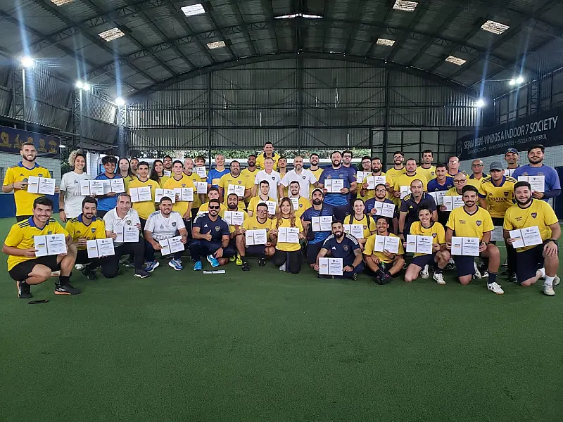 Escolas de Futebol do Boca Juniors participam de capacitação técnica