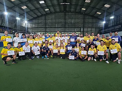 Escolas de Futebol do Boca Juniors participam de capacitação técnica