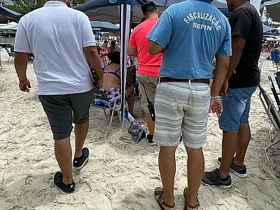 Som abusivo é recordista com mais de 4,7 mil ocorrências registradas nas praias de Guarujá