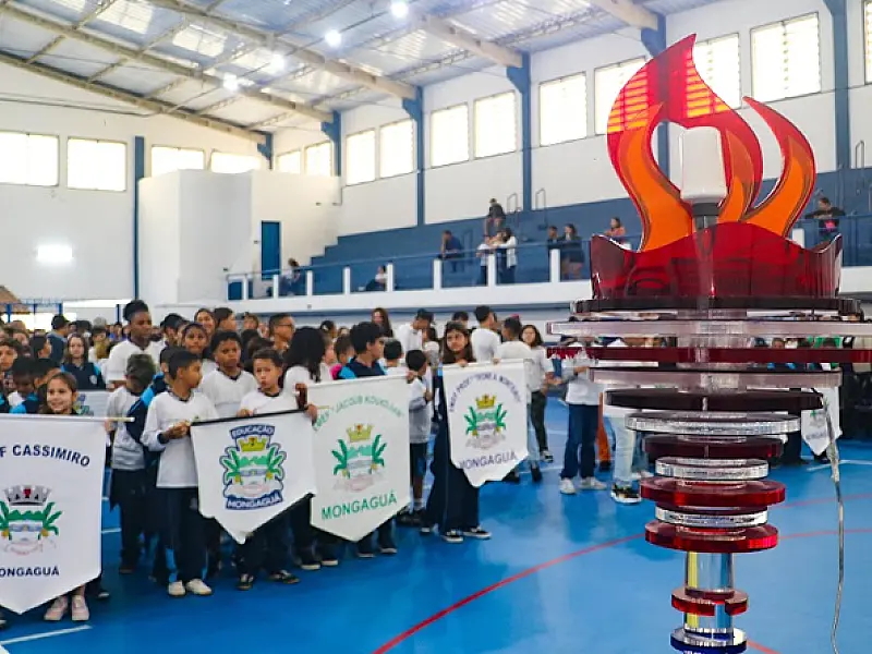 Abertura dos Jogos Escolares de Mongaguá 2024 é marcada por emoção e comemoração