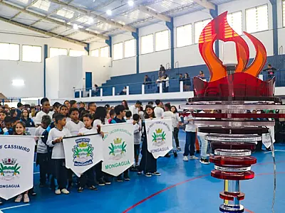 Abertura dos Jogos Escolares de Mongaguá 2024 é marcada por emoção e comemoração