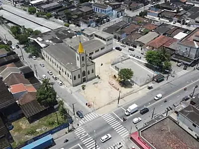 São Vicente inicia reurbanização da Praça Padre Feliciano, na Vila Valença