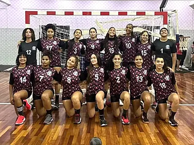 Handebol do Time PG vence nos Jogos da Juventude