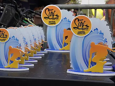 Em Competição: Colégio de Guarujá fatura 18º título geral do Surf Colegial