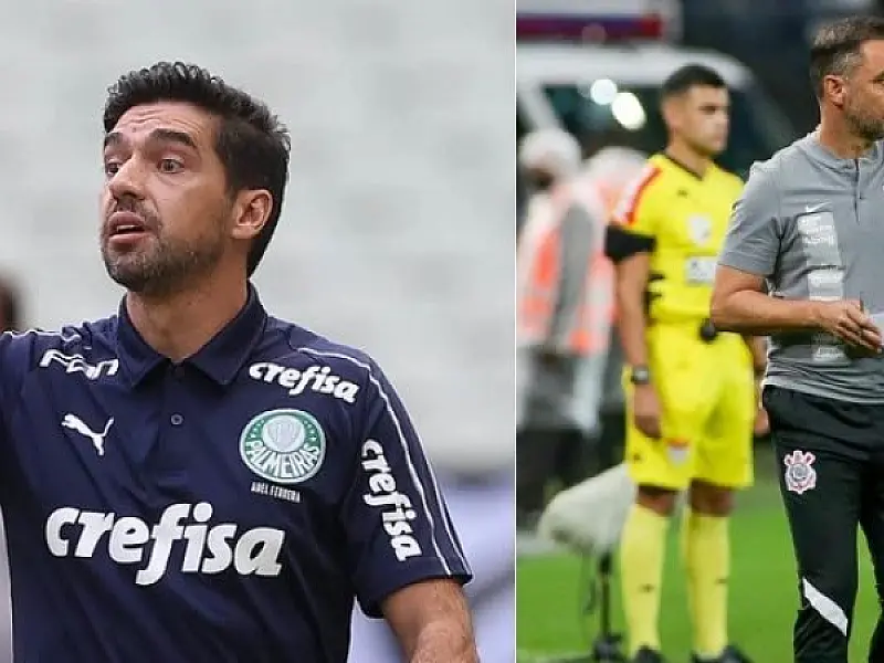 Abel Ferreira e Vítor Pereira já se enfrentaram em Portugal e corintiano levou a melhor